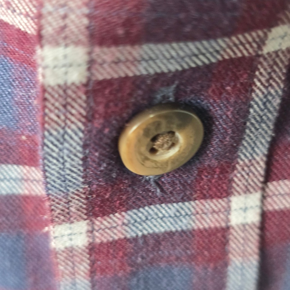 UNTUCKit Taurino Shirt Mens XL Burgundy Grey Plaid Slim Fit Long Sleeve - Picture 12 of 15